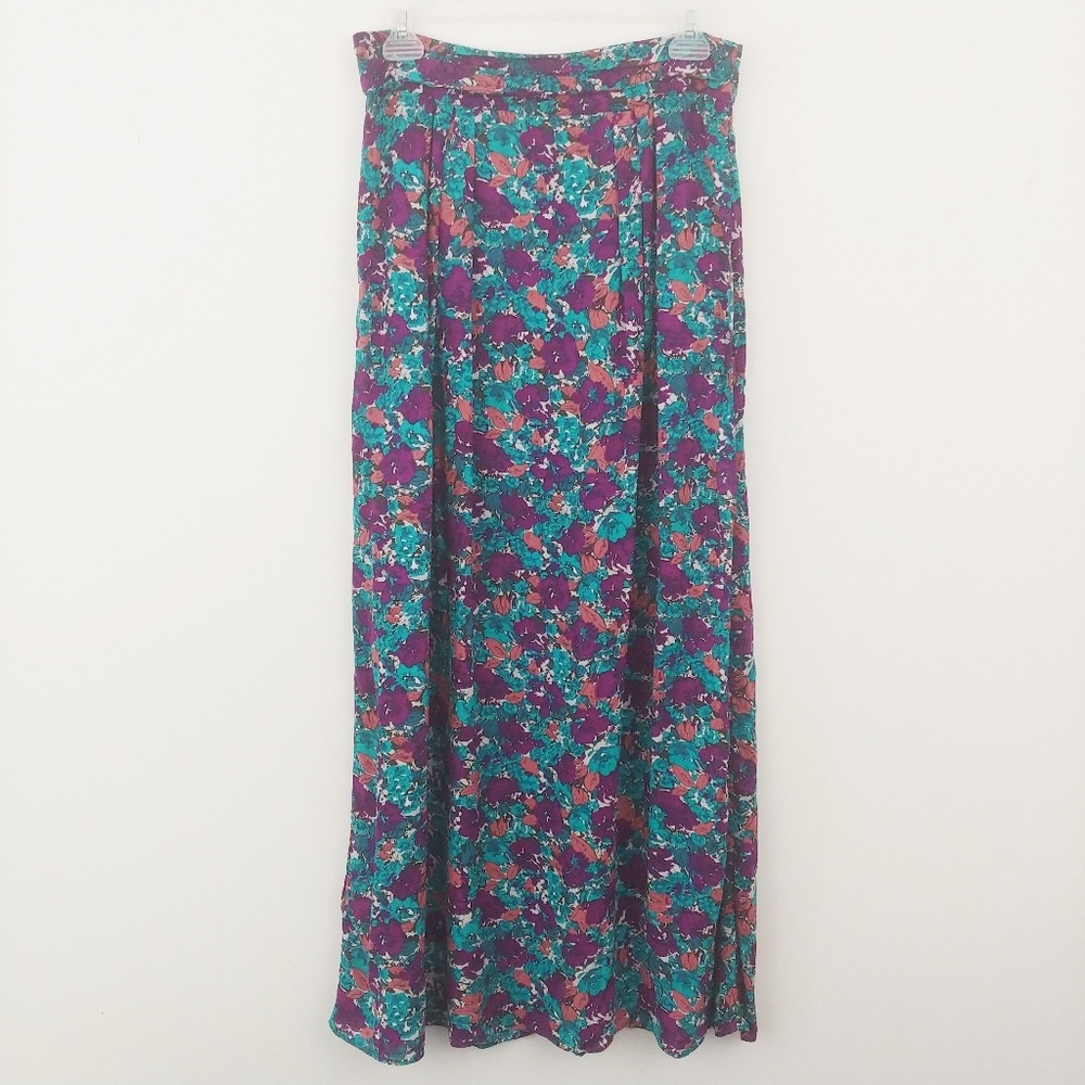 BCBGeneration Floral Maxi Skirt